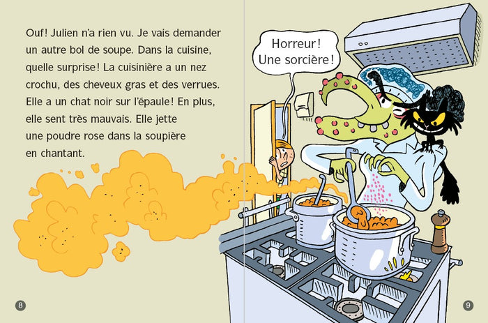 Frissons au CP - Soupe de sorcière - Lune Bleue