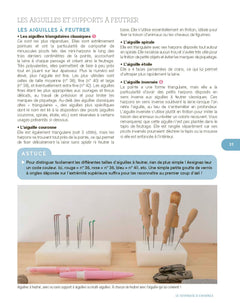 Feutrer la laine cardée