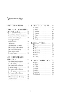 L'oracle du peuple minéral