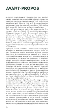 Cueillette gourmande autour du Mont-Blanc