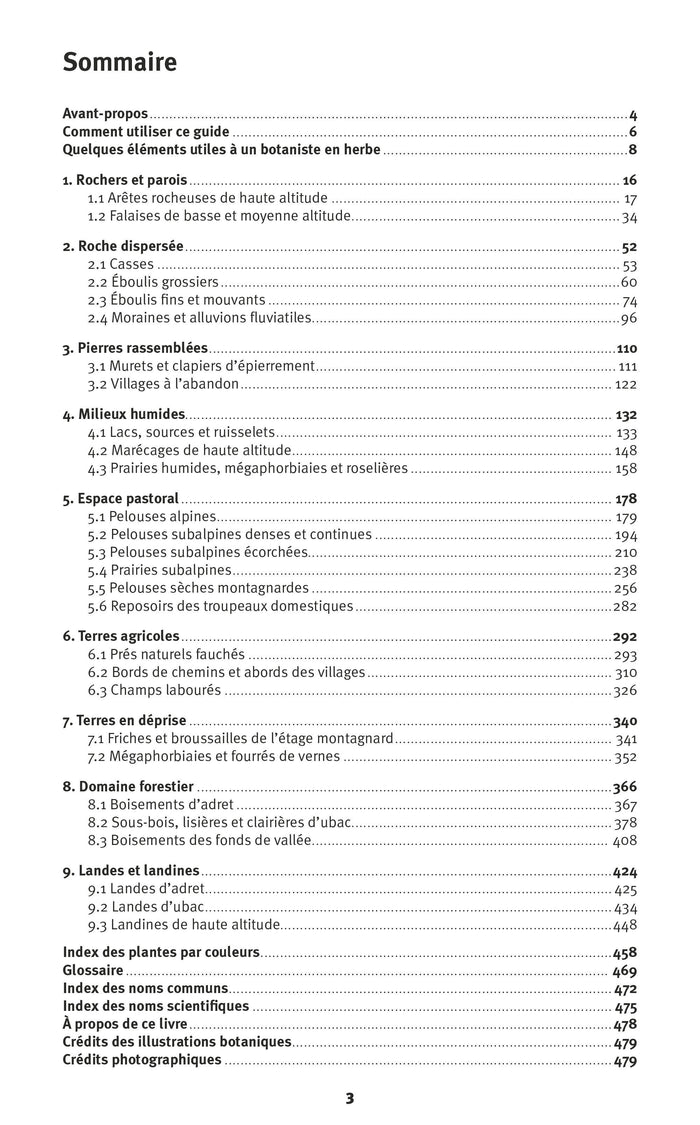 A la découverte des fleurs des Alpes