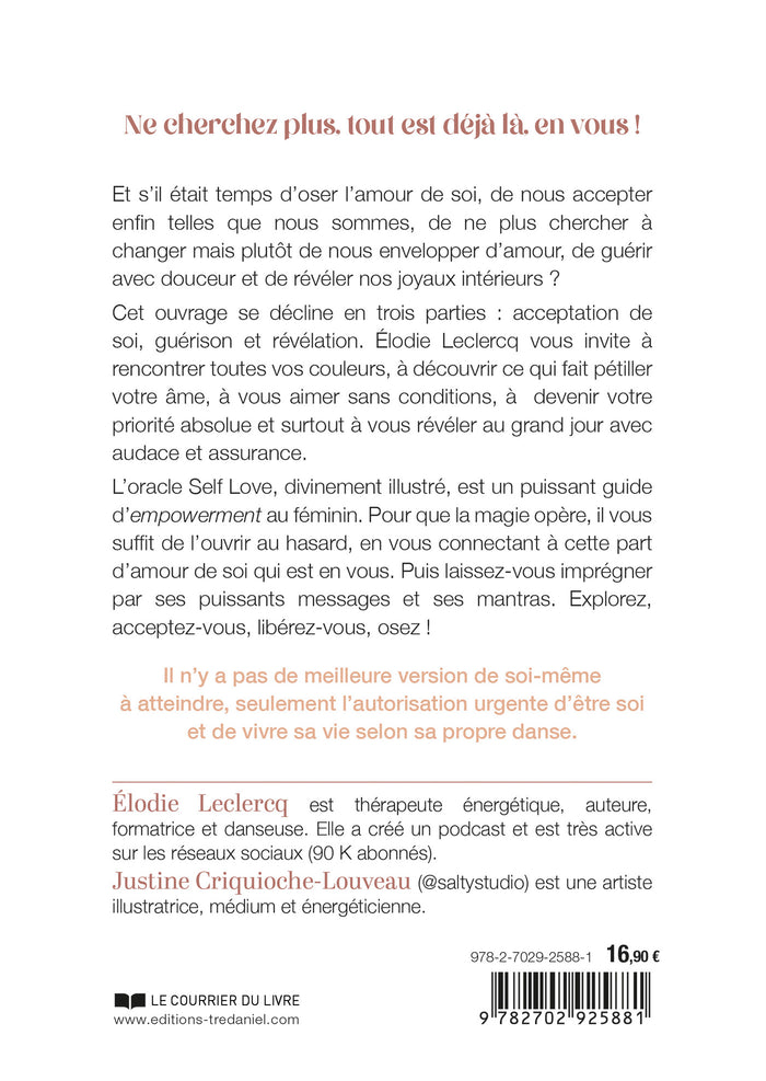 Mon livre oracle Self Love - Pour oser l'amour de soi et se révéler