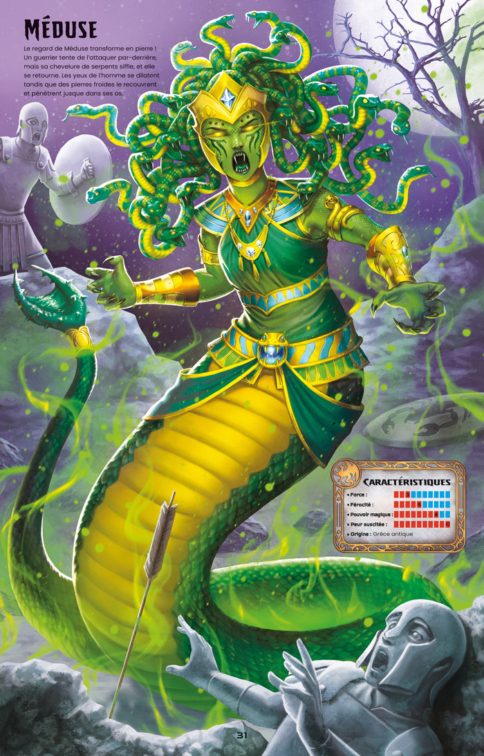 Construis tes monstres et animaux mythiques avec des autocollants