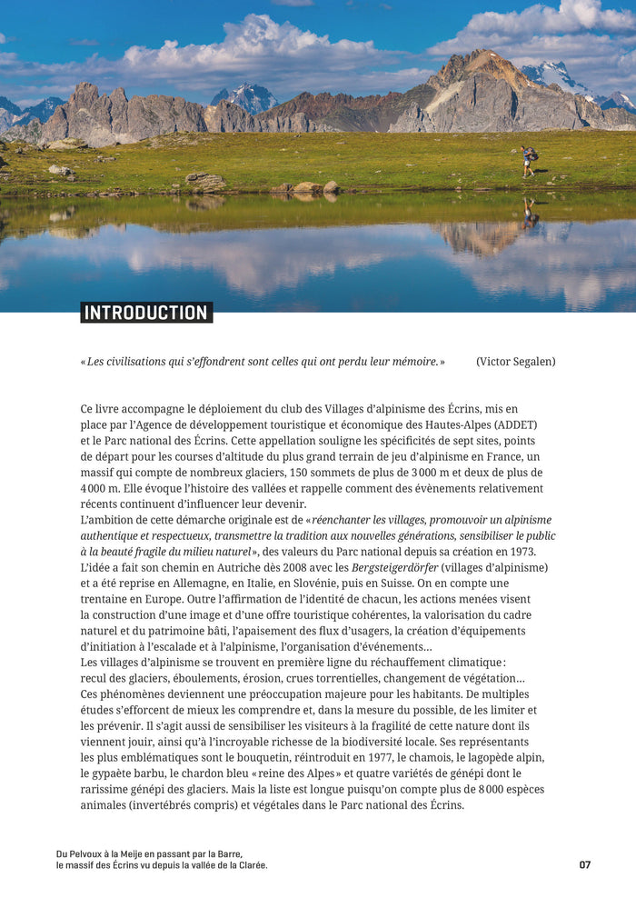 Villages d'alpinisme des Écrins