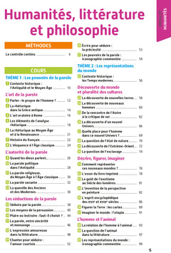 Objectif Bac 2023 - 1re Spécialités littéraires Toutes les matières