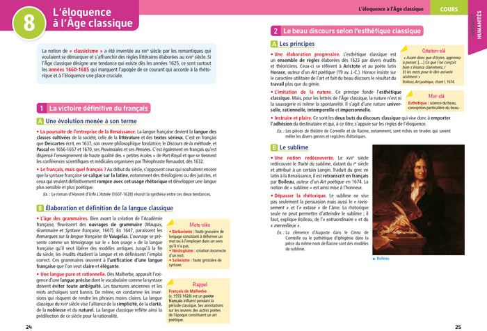 Objectif Bac 2023 - 1re Spécialités littéraires Toutes les matières