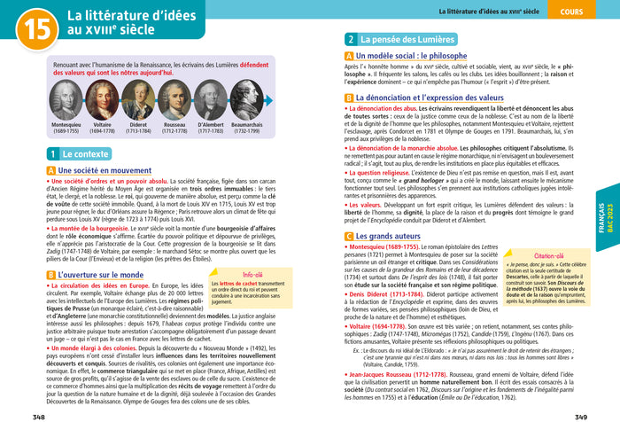 Objectif Bac 2023 - 1re Spécialités littéraires Toutes les matières