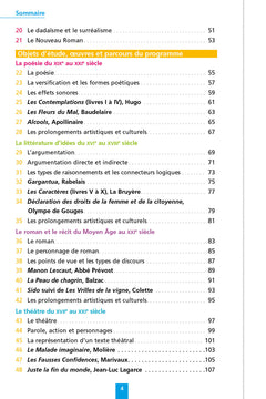 Objectif Bac Fiches détachables Français 1re Bac 2023