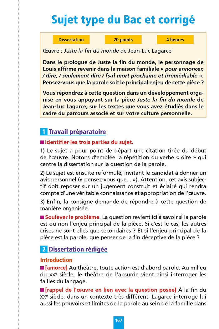 Objectif Bac Fiches détachables Français 1re Bac 2023