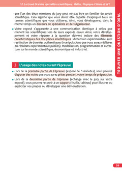Objectif Bac Grand Oral Tle générale
