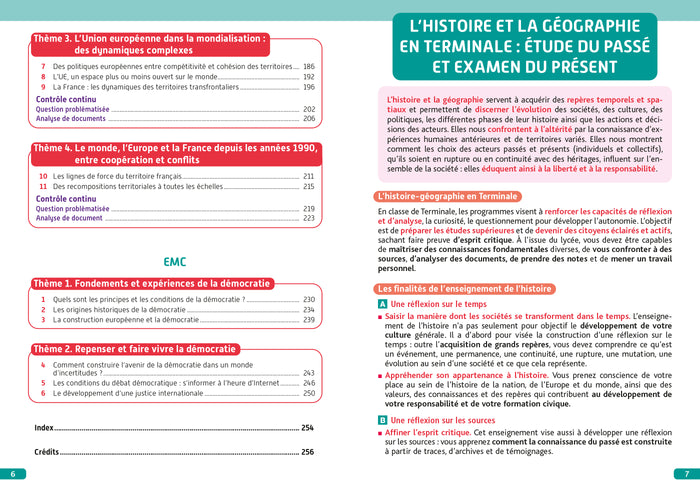 Objectif BAC Histoire-Géographie et EMC Tronc commun Tle