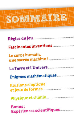 Boîte remue-méninges quiz et activités science C'est pas sorcier