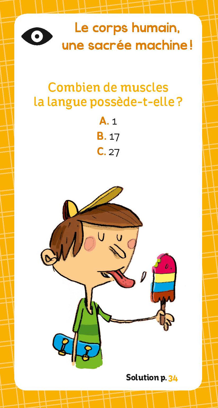 Boîte remue-méninges quiz et activités science C'est pas sorcier
