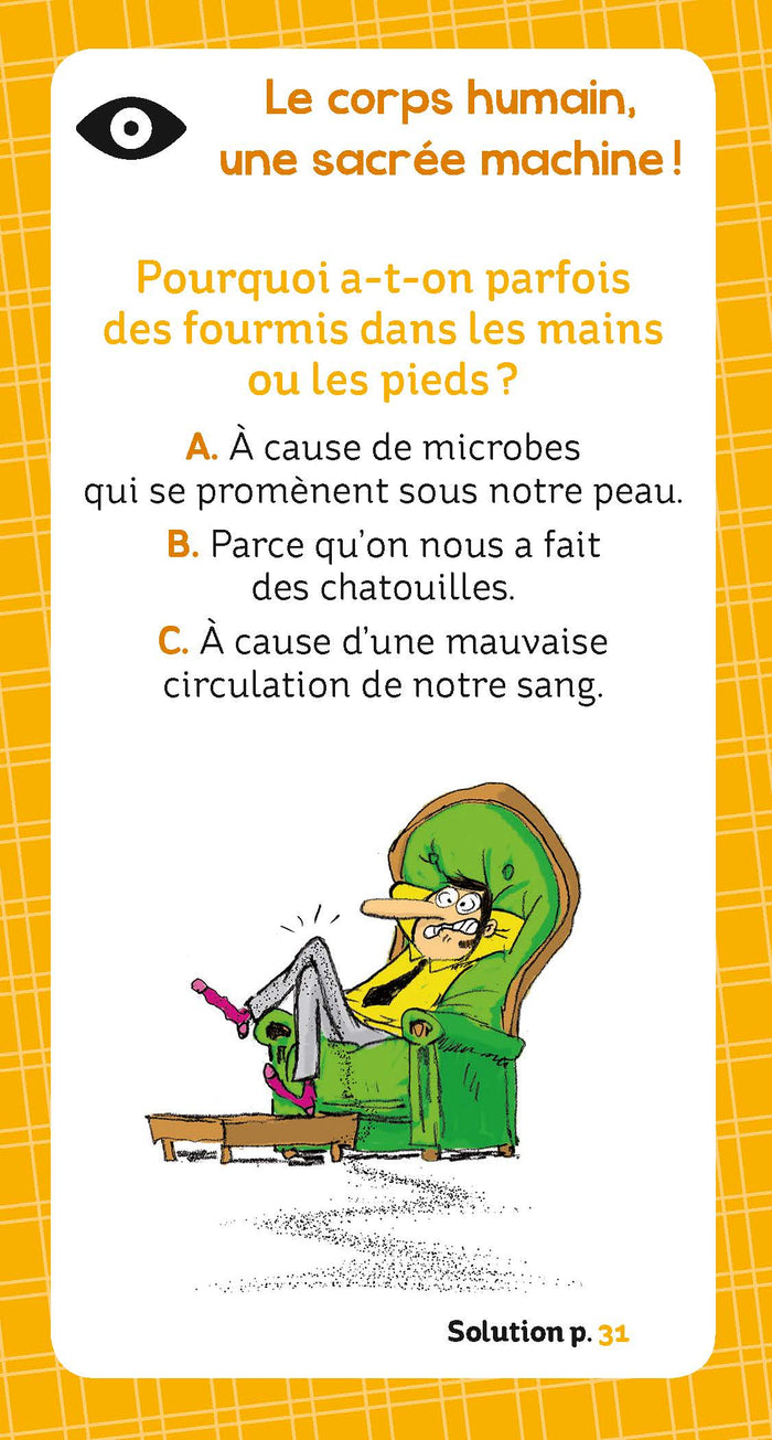 Boîte remue-méninges quiz et activités science C'est pas sorcier