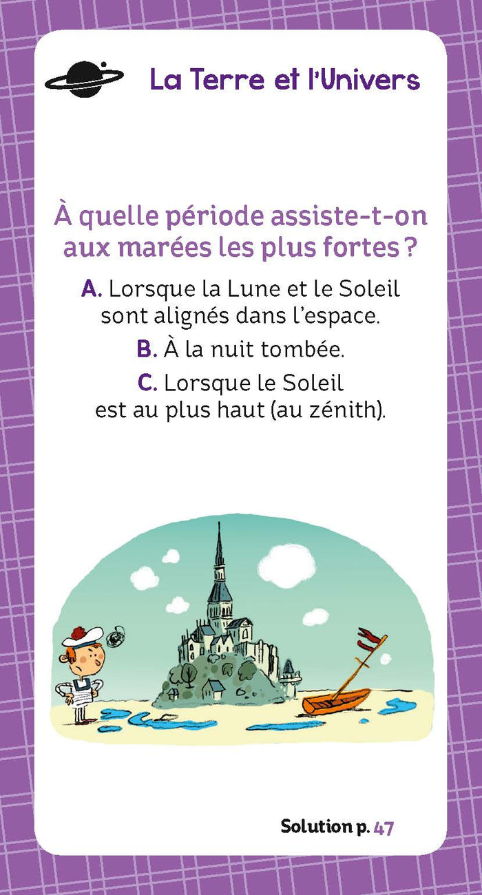 Boîte remue-méninges quiz et activités science C'est pas sorcier
