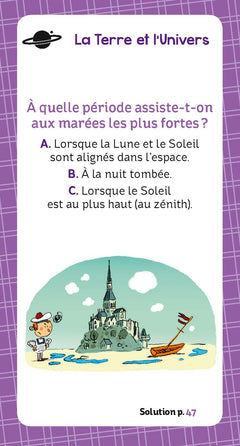 Boîte remue-méninges quiz et activités science C'est pas sorcier