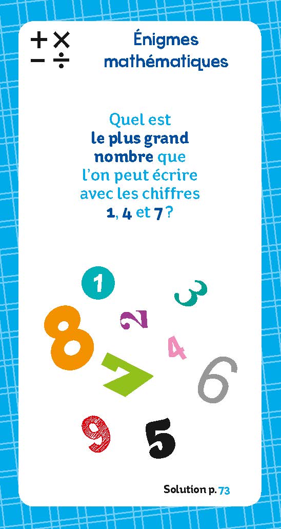 Boîte remue-méninges quiz et activités science C'est pas sorcier