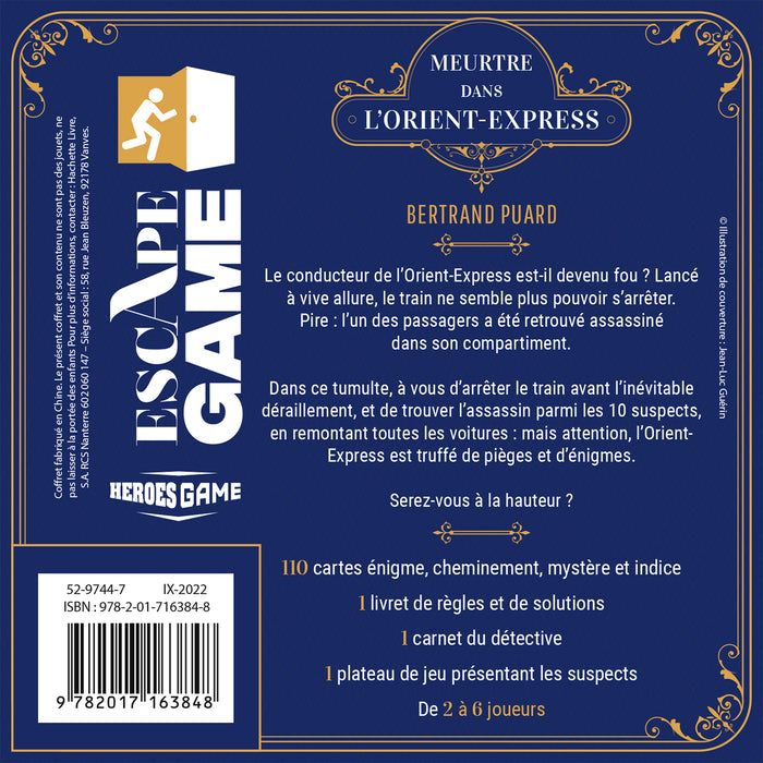 Escape Game - Meurtre dans l'Orient Express