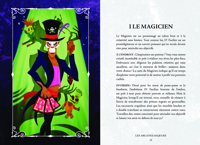 Coffret Tarot Disney Vilains