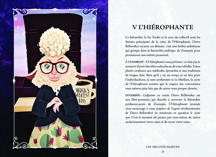 Coffret Tarot Disney Vilains