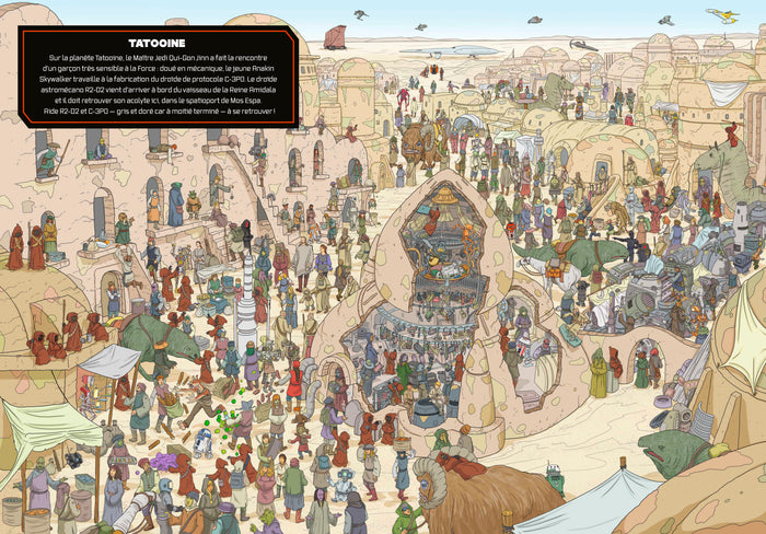 STAR WARS - Où se cachent les droïdes ? - Cherche et Trouve