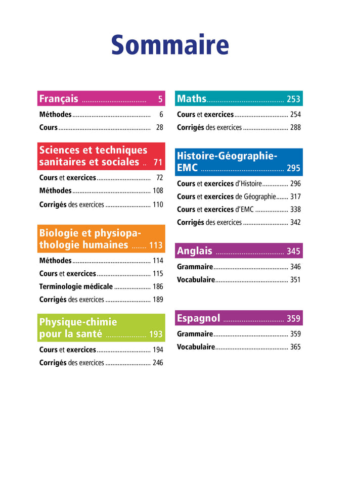 Objectif Bac 2023 - 1re ST2S