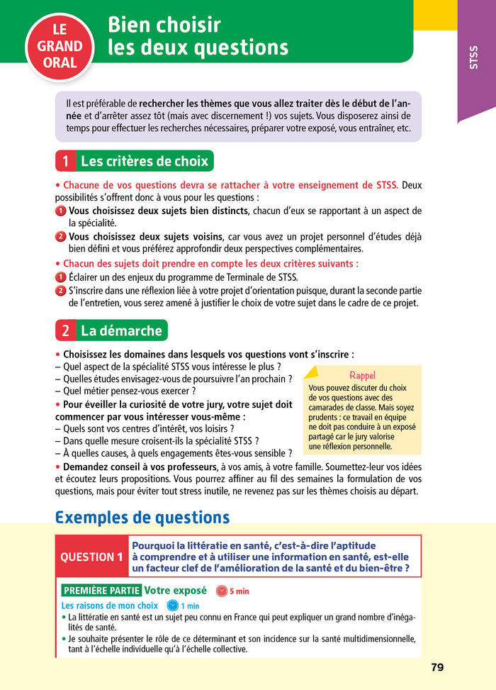 Objectif Bac 2023 - Term ST2S
