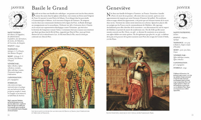 saints, une figure inspirante pour chaque jour de l'année