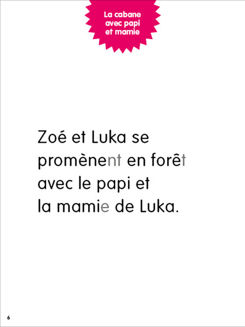 La cabane avec papi et mamie