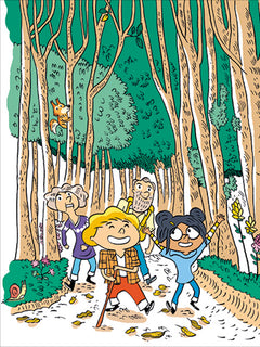 La cabane avec papi et mamie