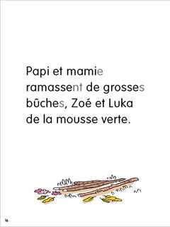 La cabane avec papi et mamie