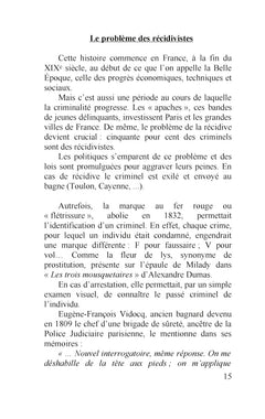 Petites histoires de la Police Technique et Scientifique