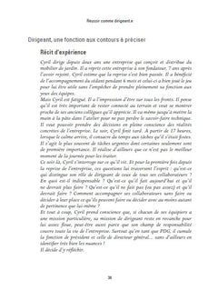 Réussir comme dirigeant.e