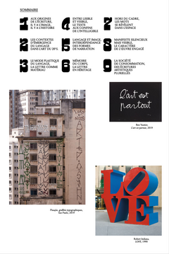 L'ART ET LA LETTRE