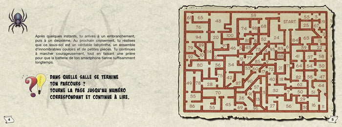 Escape book : Prisonnier d'une maison hantée