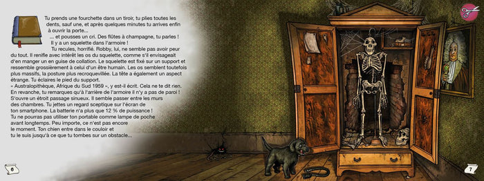 Escape book : Prisonnier d'une maison hantée