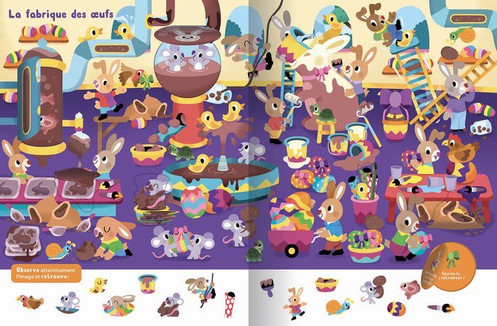 Mon cherche et trouve surprise - Vive Pâques !