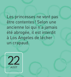 Mini calendrier - 365 trucs inutiles à savoir