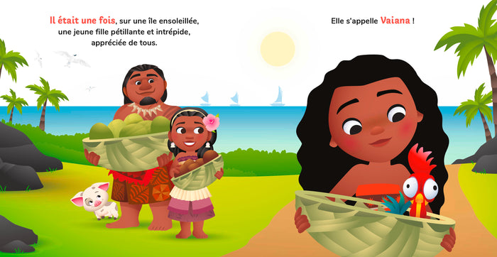 Ma première histoire de Vaiana, L'histoire du film