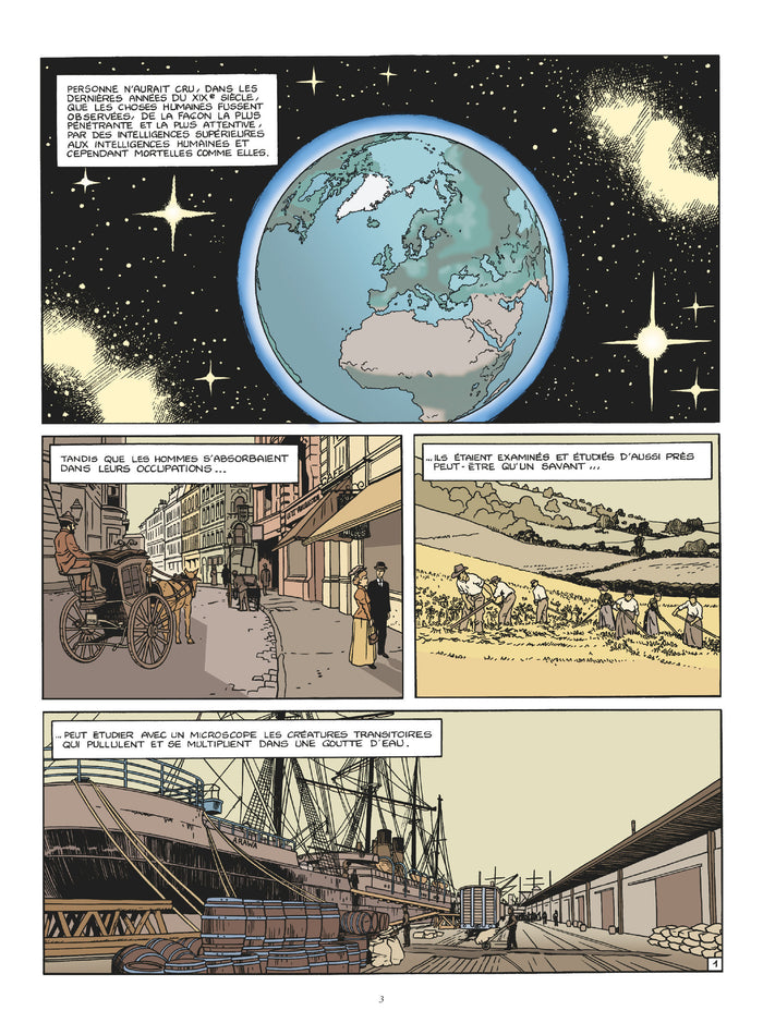 La Guerre des mondes en BD