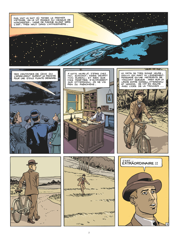 La Guerre des mondes en BD