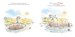 Loup gris part à l'aventure