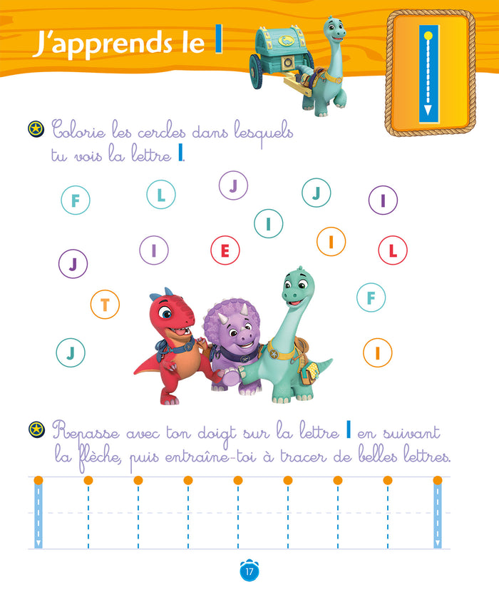 Dino Ranch - J'apprends mes premières lettres