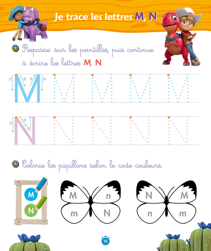 J'apprends les grandes lettres - Moyenne Section