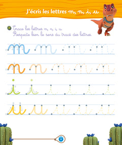 Dino Ranch - J'apprends les petites lettres - Grande Section
