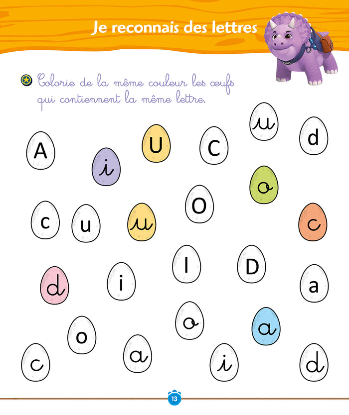 Dino Ranch - J'apprends les petites lettres - Grande Section