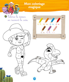 Dino Ranch - J'apprends les petites lettres - Grande Section