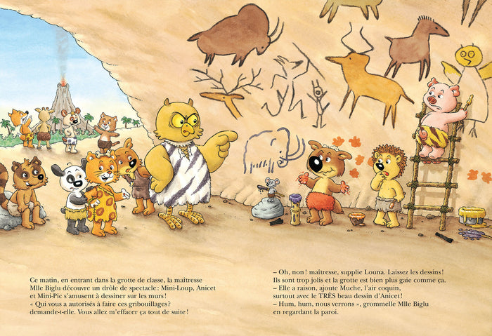 Mini-Loup et les dinosaures