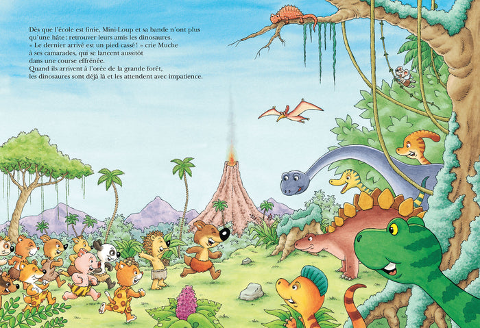 Mini-Loup et les dinosaures
