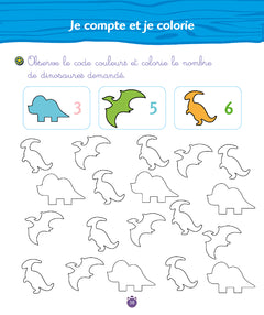 Dino Ranch - J'apprends les premiers nombres - Moyenne Section